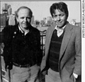 Gene Mustain (left) and Jerry Capeci (right)